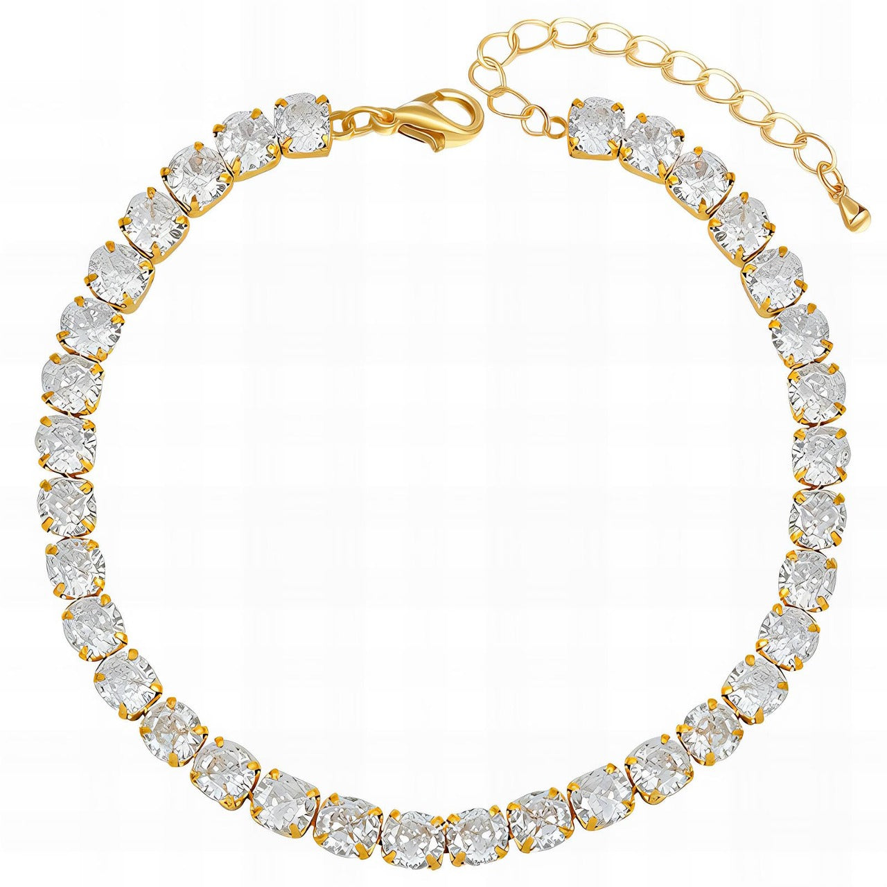 Nicole 18k Gold Tennis Bracelet