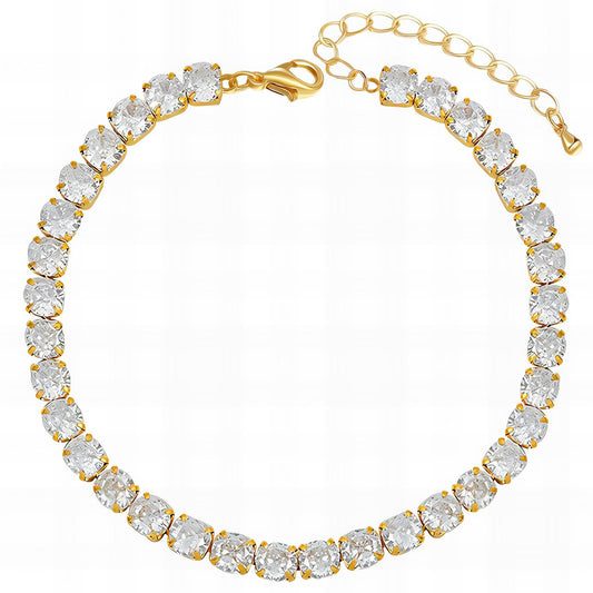 Nicole 18k Gold Tennis Bracelet