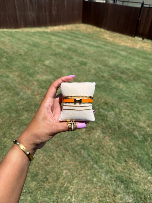 Halo Bracelet Stack